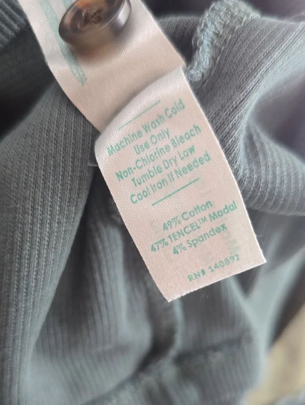Marine Layer | Lexi Rib Sun-In Button Through - Picture 6 of 6